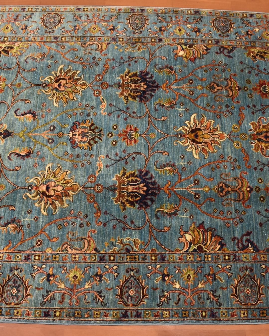 Sultani Hand-Knotted Wool Rug - 152x206 cm 3.13 m² | 5x7 ft