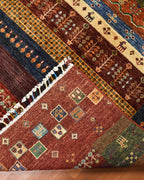 Sultani Hand-Knotted Wool Rug 5' 9" x 8'