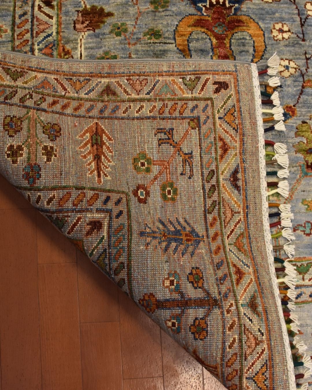 Sultani Hand-Knotted Wool Rug 5' 6" x 7' 6"