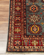 Shirvan Hand-Knotted Wool Rug 5' x 6' 8"