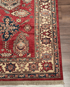 Shirvan Hand-Knotted Wool Rug 4' 9" x 6' 3"