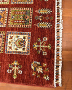 Sultani Hand-Knotted Wool Runner 2' 75" x 8' 46"