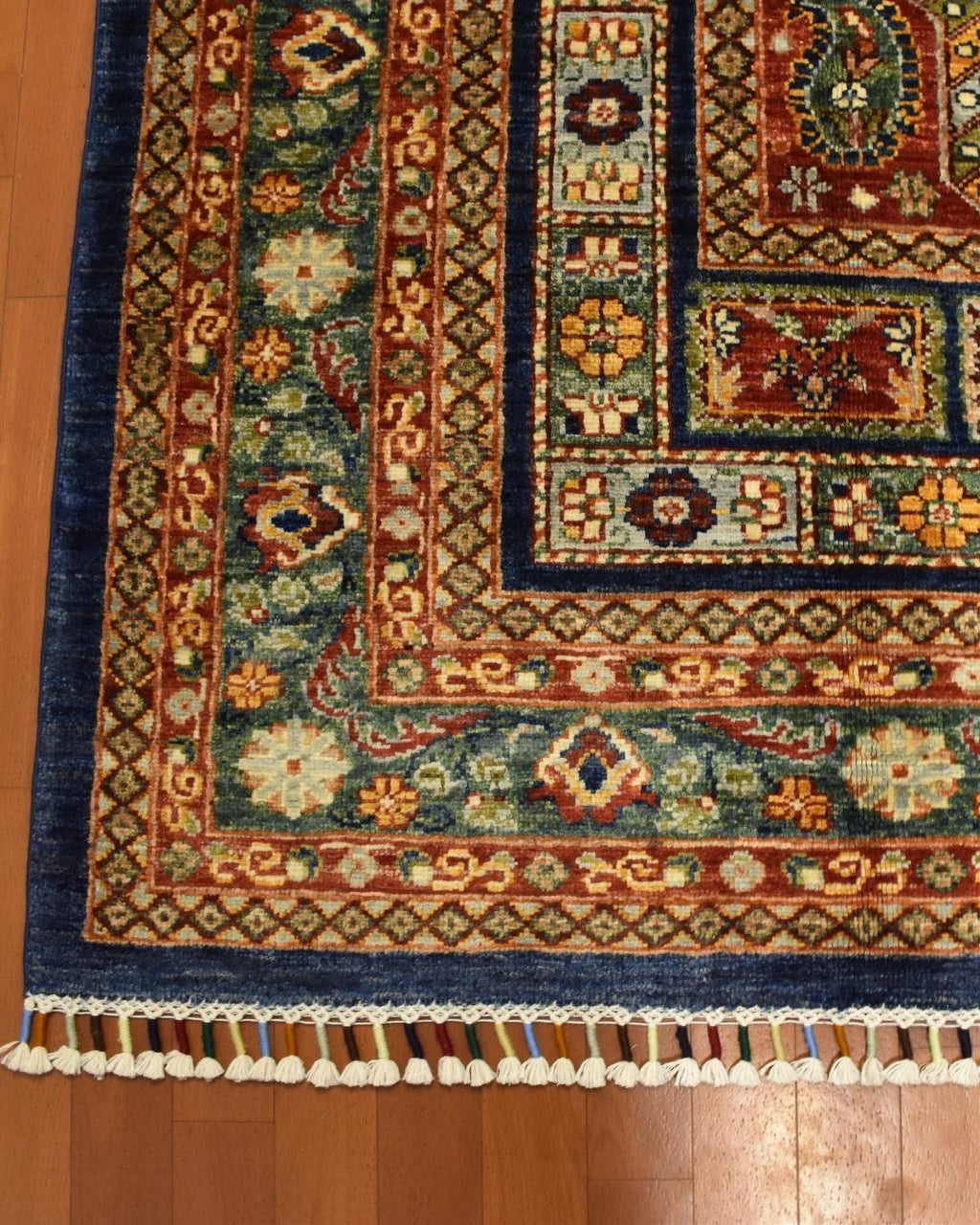 Sultani Hand-Knotted Wool Rug 5' x 6' 5"