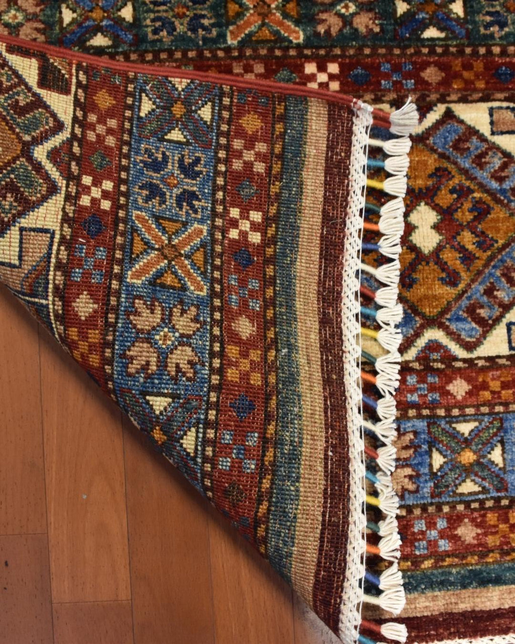 Sultani Hand-Knotted Wool Rug 5' x 6' 6"