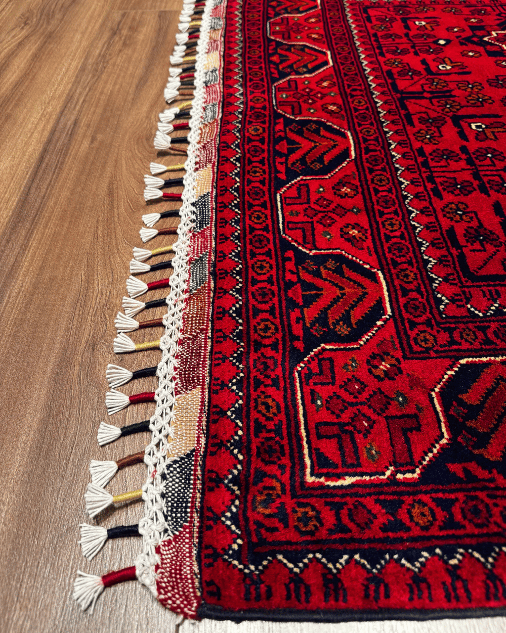 Wolle im afghanischen Stil 1,8x4,8ft – 55x146cm