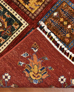 Sultani Hand-Knotted Wool Rug 6' 8" x 9' 5"