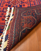 Afghan Hamyap Style Hand-Knotted Wool Rug 4' x 6' 4"