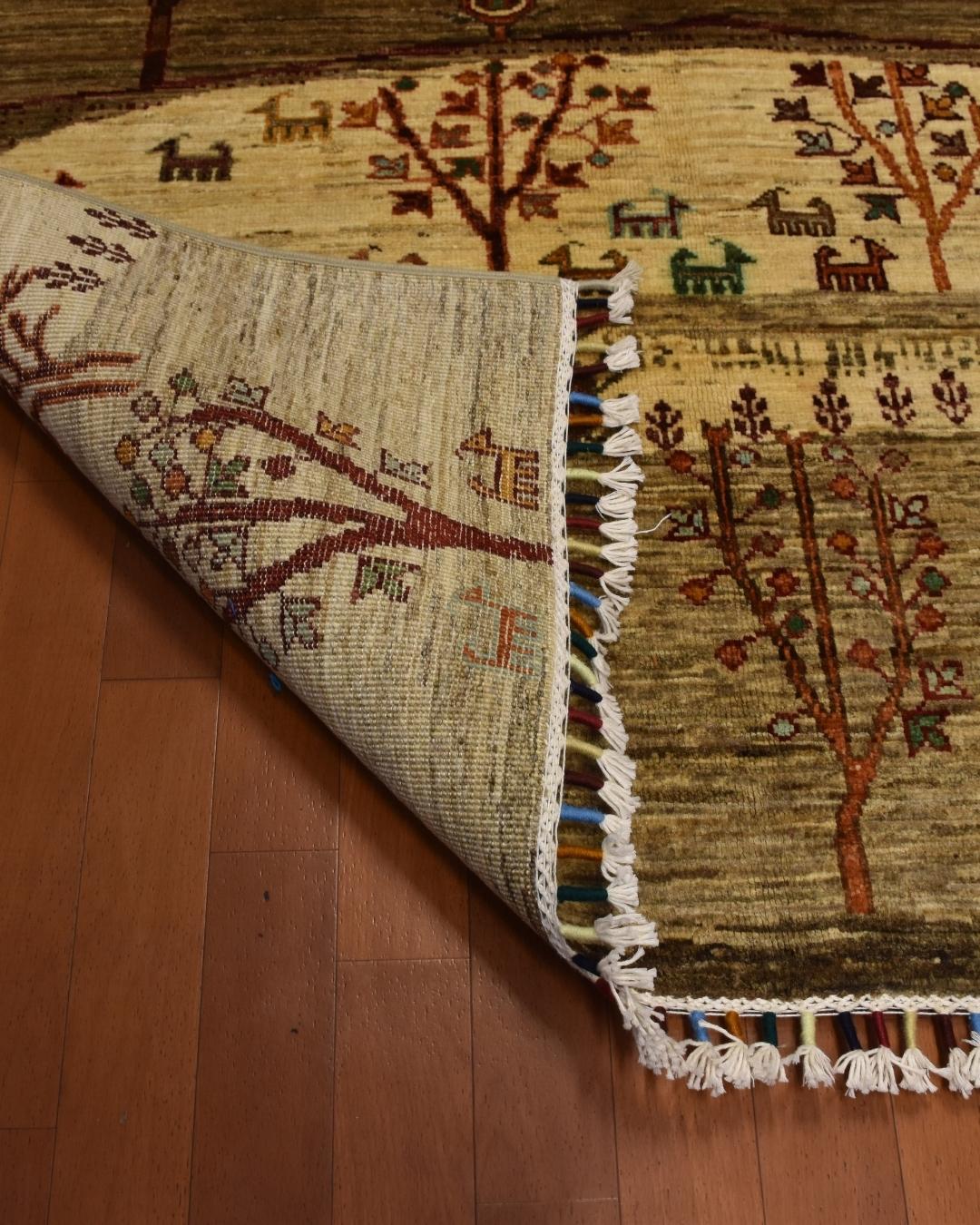 Sultani Hand-Knotted Wool Rug 154x196 cm 3 m² | 5x6 ft