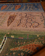 Sultani Hand-Knotted Wool Rug 5' 7" x 8'