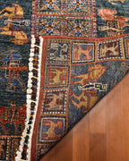 Pazyryk Hand-Knotted Wool Runner 81x302 cm 2.45m² | 3x10 ft