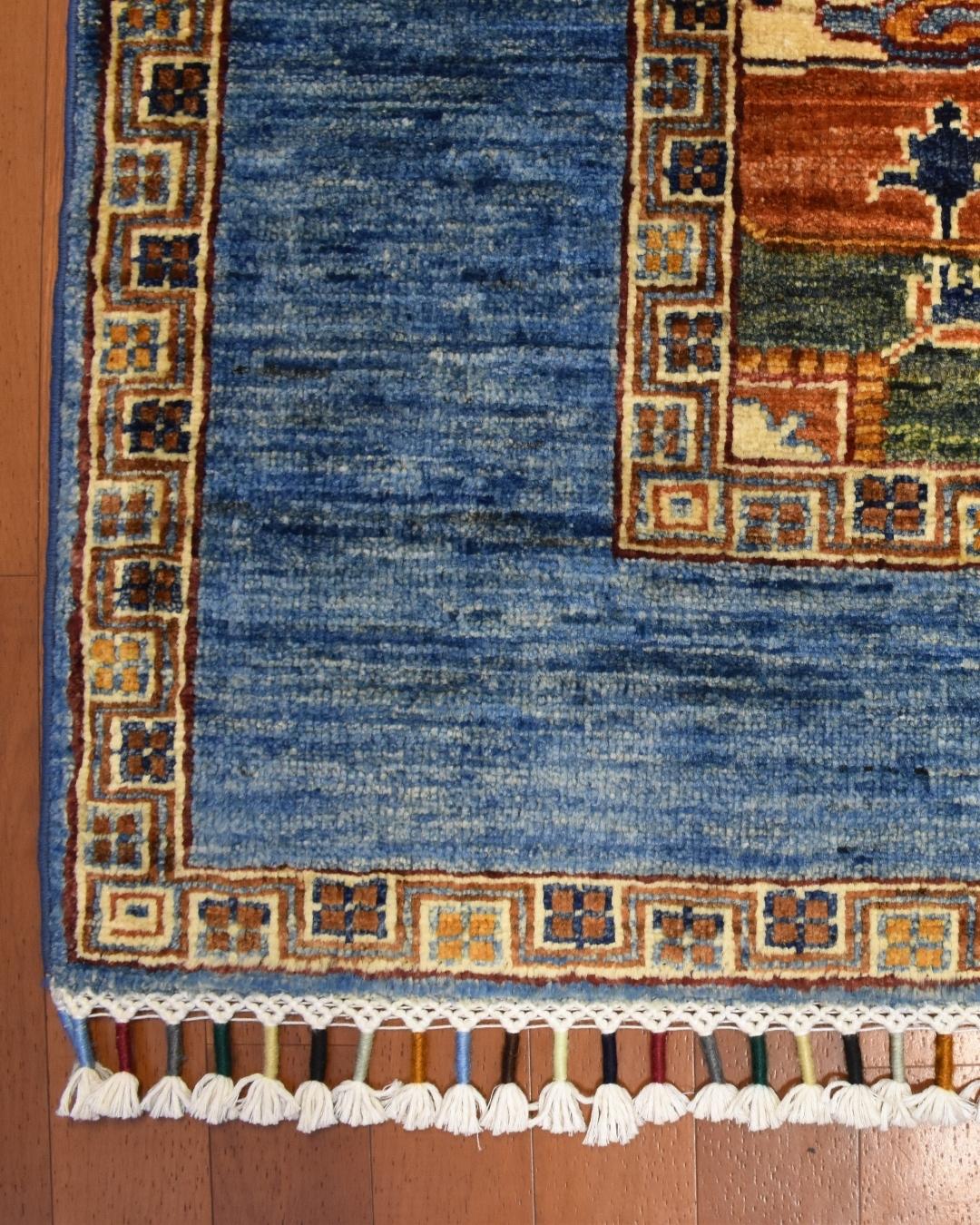Sultani Hand-Knotted Wool Rug 5' 1" x 6' 3"