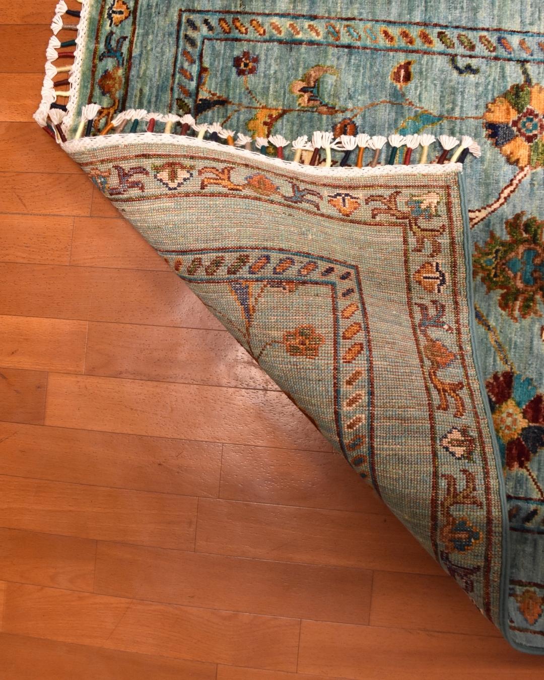 Sultani Hand-Knotted Wool Runner 2' 6" x 8'