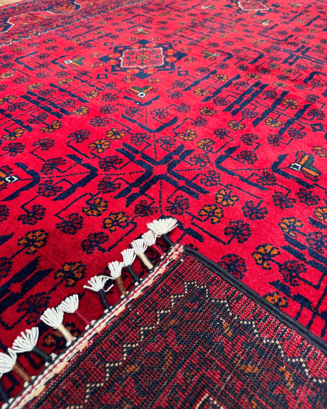 Wolle im afghanischen Stil 1,8x4,8ft – 55x146cm