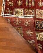 Sultani Hand-Knotted Wool Runner 2' 4" x 7' 4"