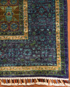 Mamluk Hand-Knotted Wool Rug 4' 4" x 5' 7"