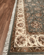 Ottoman Elegance Hand-Knotted Wool Rug 6' x 8' 1"