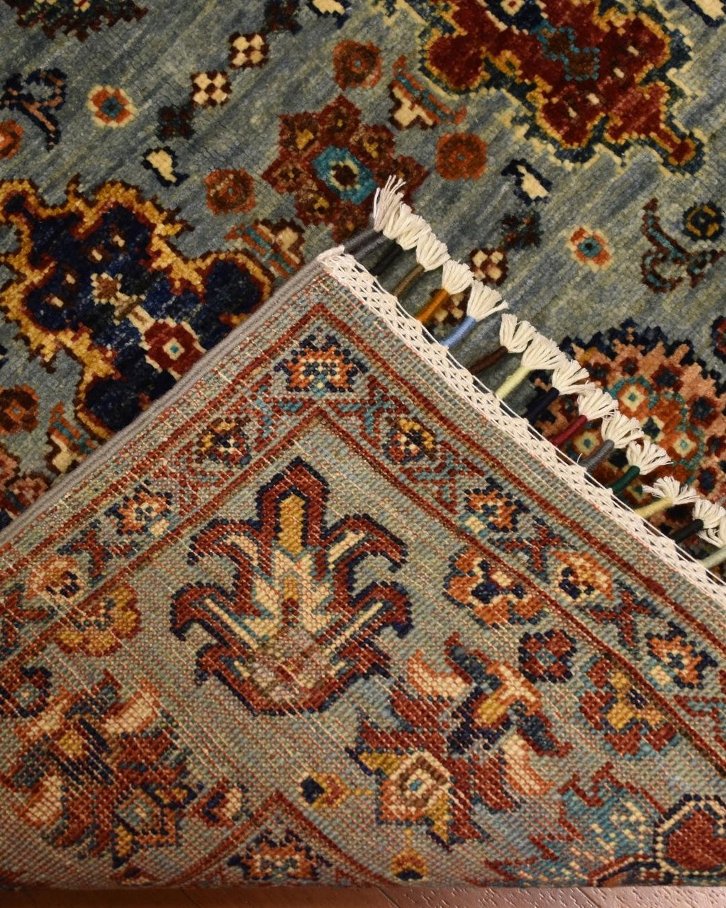 Sultani Hand-Knotted Wool Rug 4' x 6' 4"