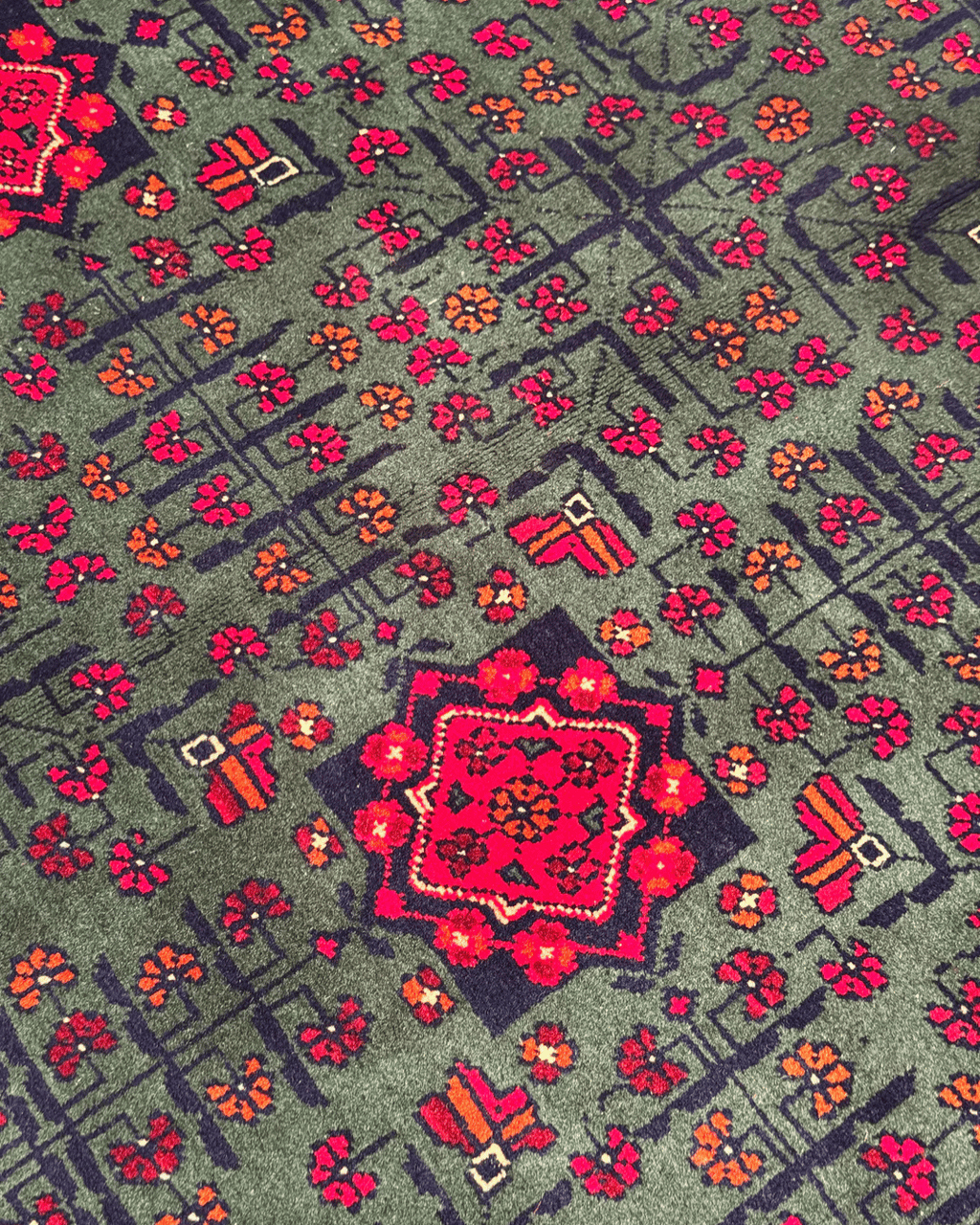 Wolle im afghanischen Stil 1,8x4,8ft – 55x146cm