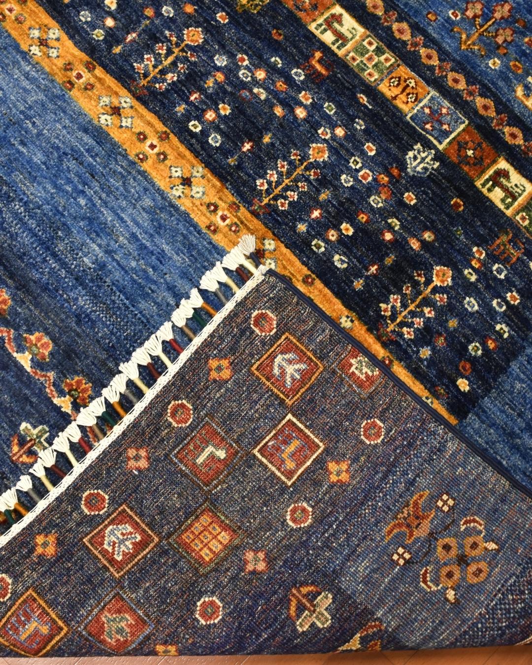 Sultani Hand-Knotted Wool Rug 6' x 8'