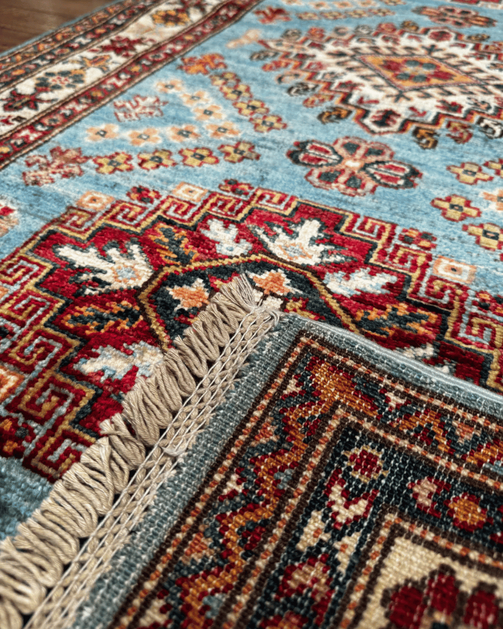 Shirvan Hand-Knotted Wool Runner 2' 7" x 9' 9"