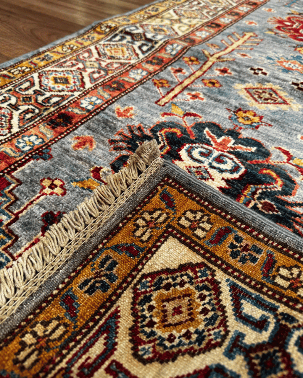Shirvan Hand-Knotted Wool Runner 2' 6" x 9' 8"