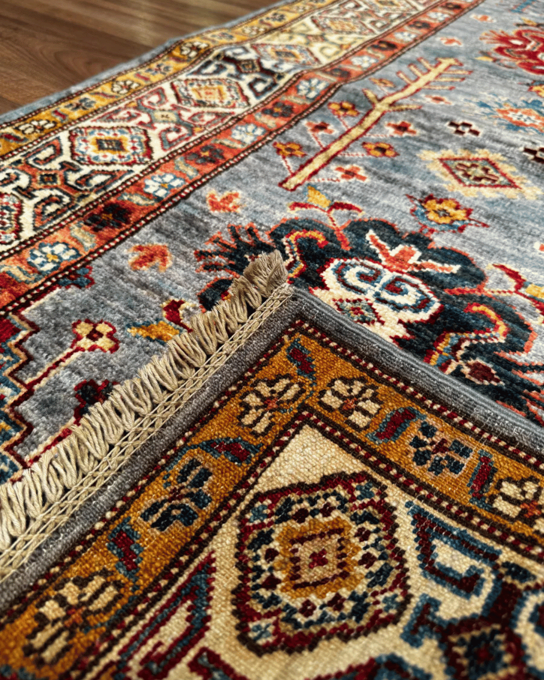 Shirvan Hand-Knotted Wool Runner 2' 6" x 9' 8"