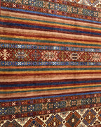 Sultani Hand-Knotted Wool Rug 5' x 6' 6"