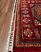 Shirvan Hand-Knotted Wool Runner 2' 7" x 9' 9"