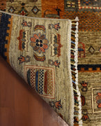 Sultani Hand-Knotted Wool Rug 5' 6" x 7' 7"