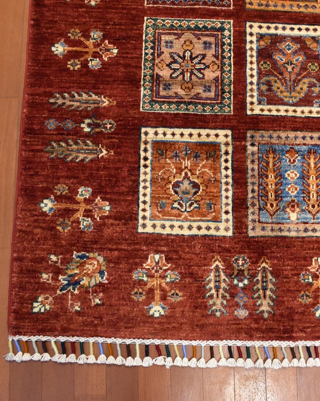 Sultani Hand-Knotted Wool Rug 5' x 6' 9"