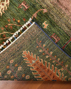 Sultani Hand-Knotted Wool Rug 5' 7" x 8'