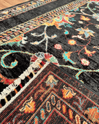 Sultani Hand-Knotted Wool Rug 4' x 6'