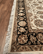 Tapis en laine style afghan 55 x 146 cm