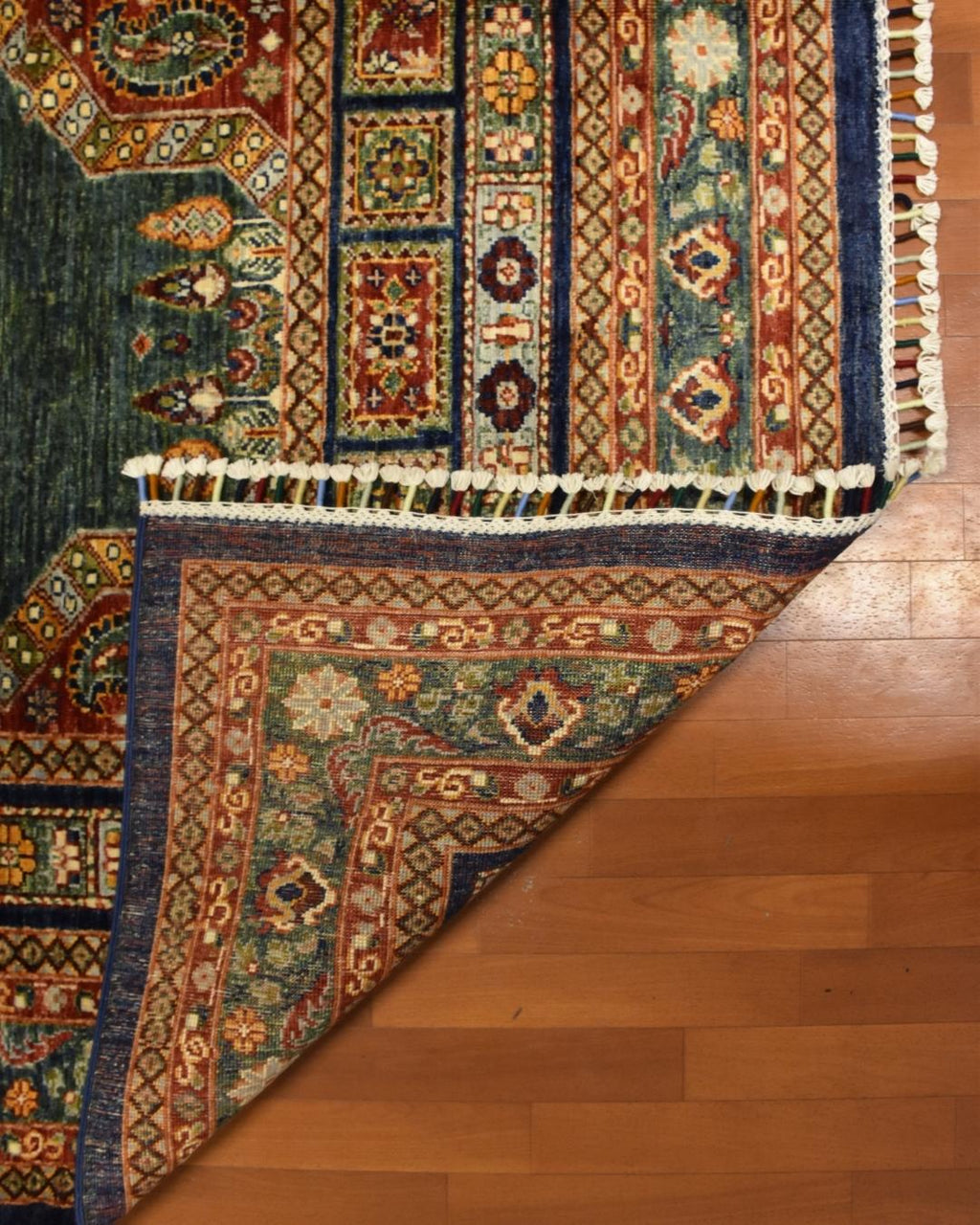 Sultani Hand-Knotted Wool Rug 5' x 6' 5"