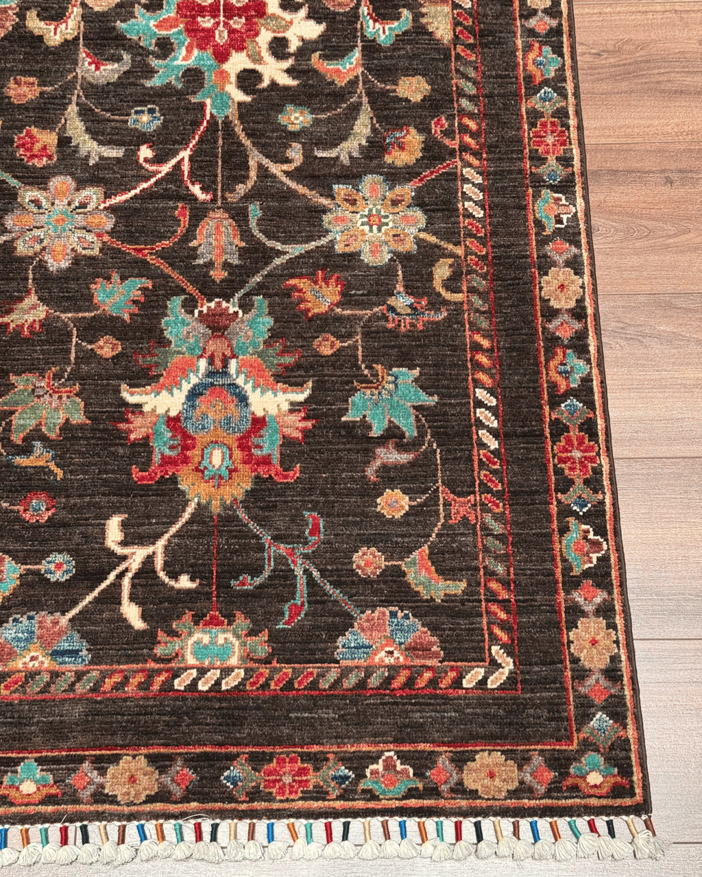 Sultani Hand-Knotted Wool Rug 2' 8" x 4' 2"