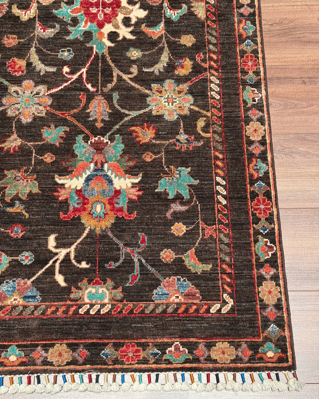 Sultani Hand-Knotted Wool Rug 2' 8" x 4' 2"