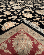 Ottoman Elegance Hand-Knotted Wool Rug 8' x 10' 2"