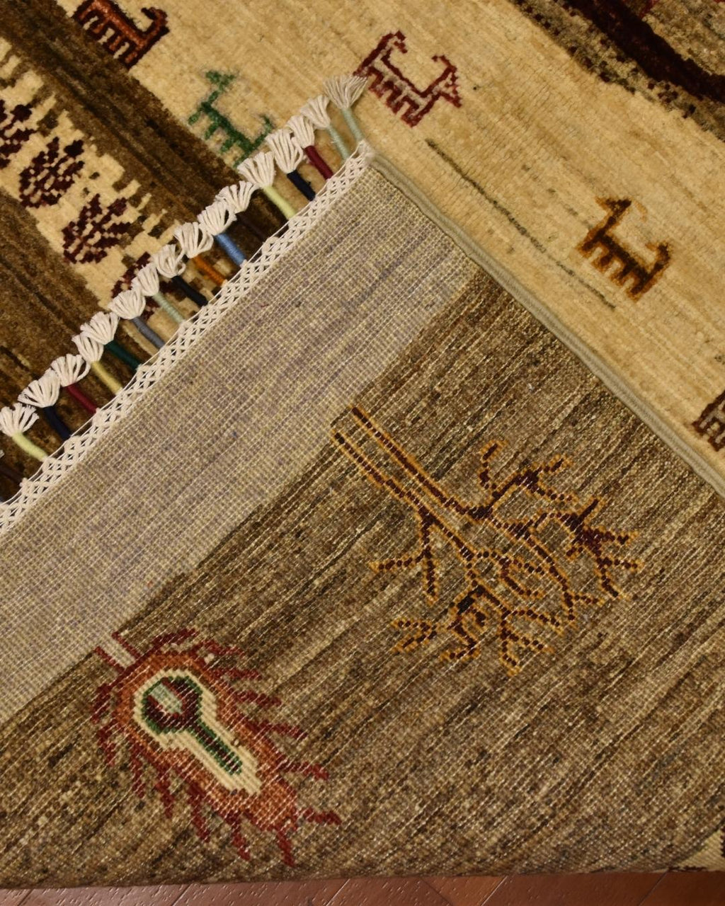 Sultani Hand-Knotted Wool Rug 5' 9" x 8' 2"