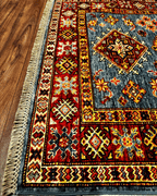 Shirvan Hand-Knotted Wool Rug 3' 1" x 4' 9"