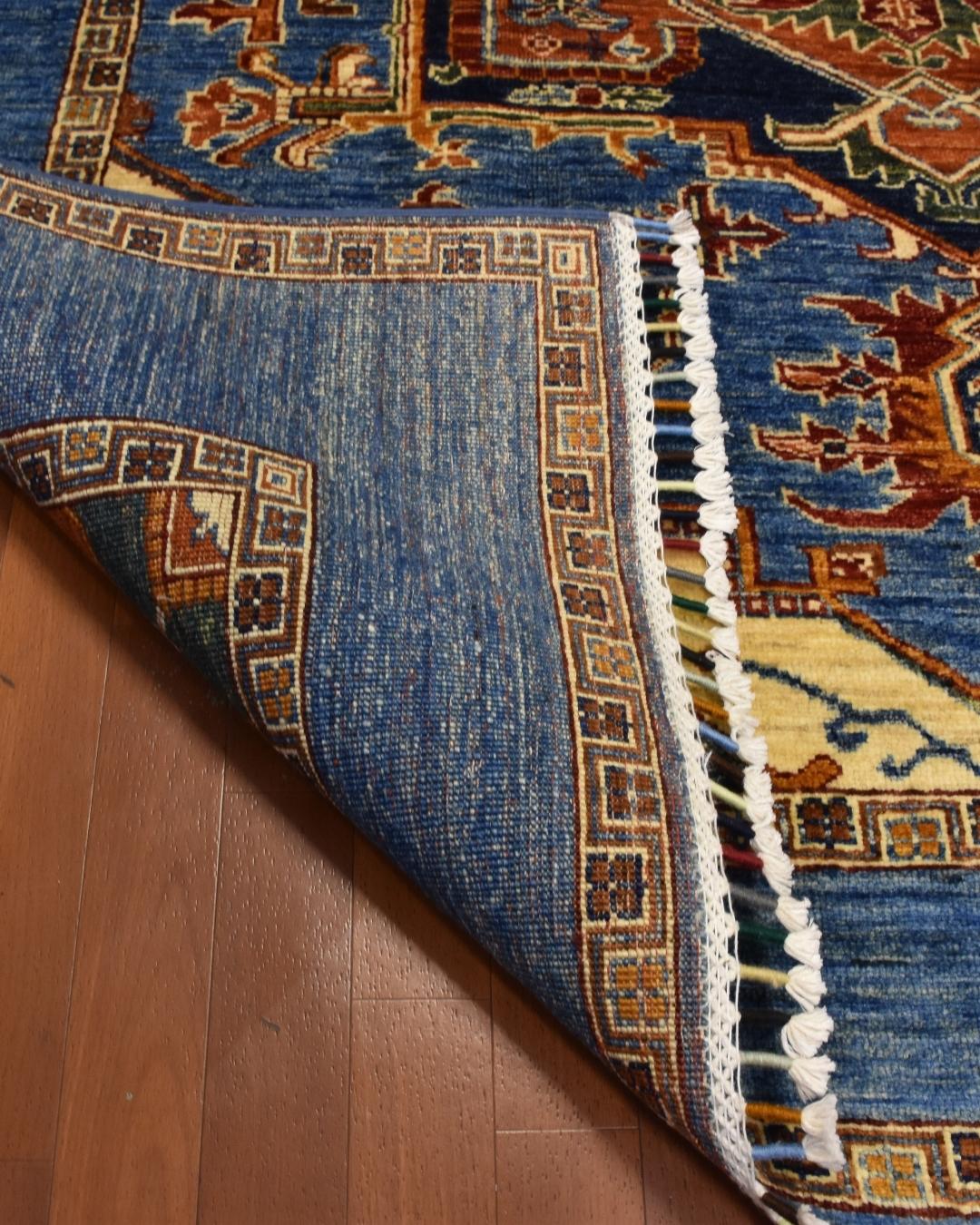 Sultani Hand-Knotted Wool Rug 5' 1" x 6' 3"