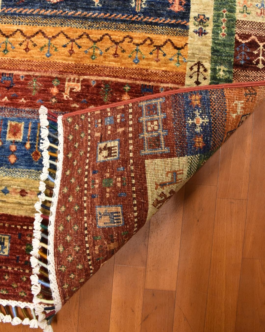 Sultani Hand-Knotted Wool Runner 2' 6" x 8' 4"