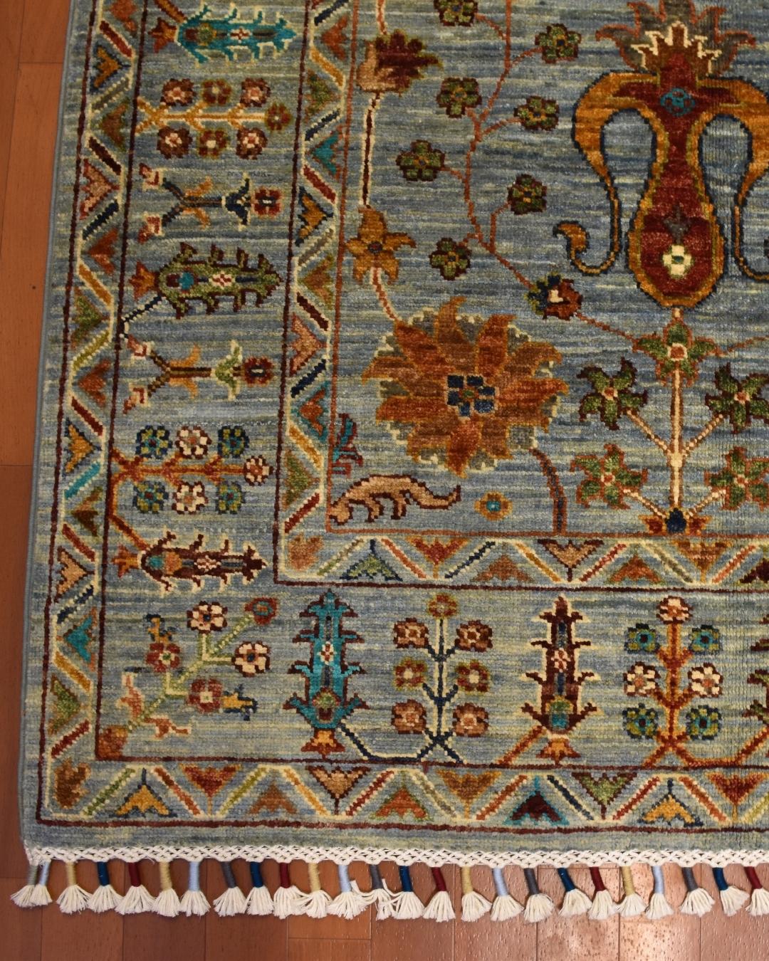 Sultani Hand-Knotted Wool Rug 153x201 cm 3.10 m² | 5x7 ft