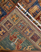 Pazyrk Hand-Knotted Wool Rug 6' 5" x 10' 5"