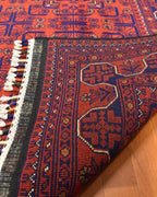 Afghan Hamyap Style Hand-Knotted Wool Rug 4' x 6' 5"