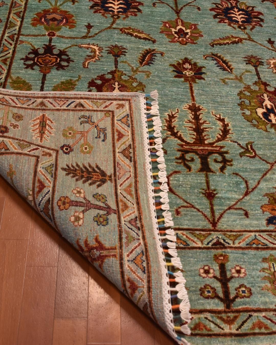 Sultani Hand-Knotted Wool Rug 5' x 6' 8"