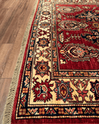 Shirvan Hand-Knotted Wool Rug 4' 9" x 6' 3"