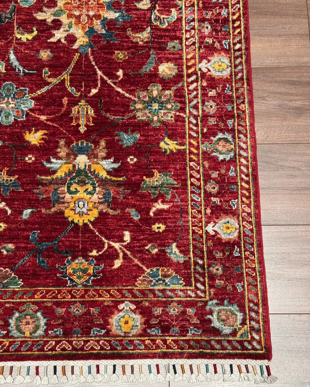 Sultani Hand-Knotted Wool Rug 2' 6" x 3' 9"