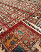 Pazyrk Hand-Knotted Wool Rug 6' 7" x 10'