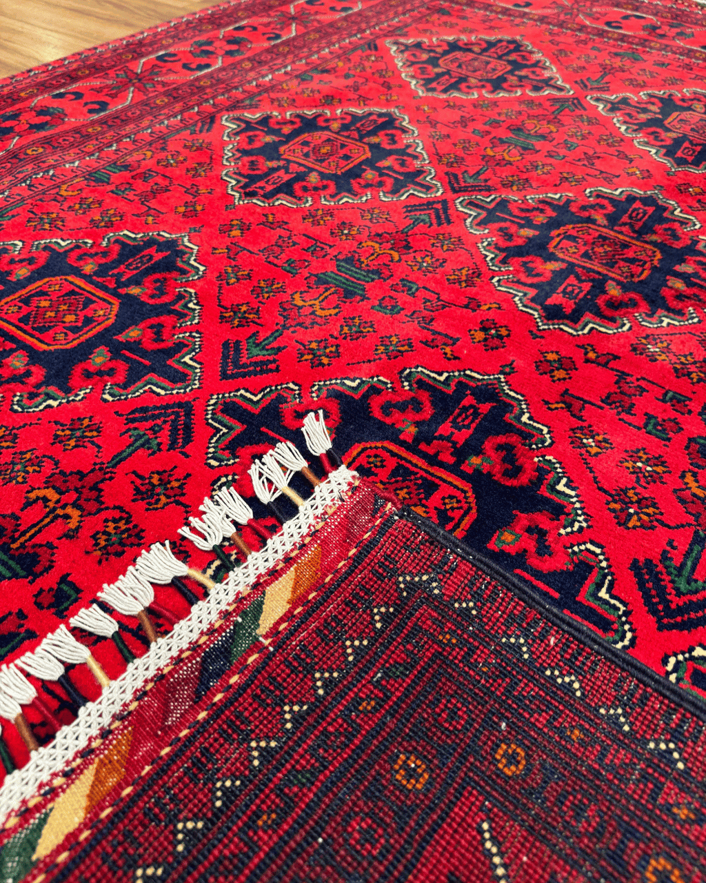 Wolle im afghanischen Stil 1,8x4,8ft – 55x146cm