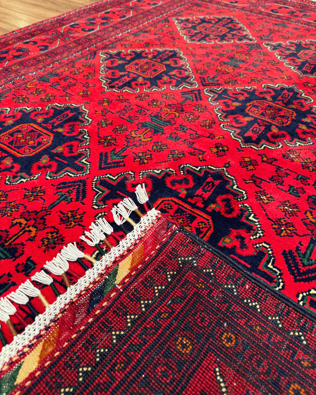 Wolle im afghanischen Stil 1,8x4,8ft – 55x146cm